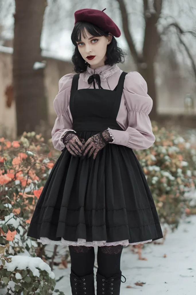 Gothic Lolita Winter Outfit