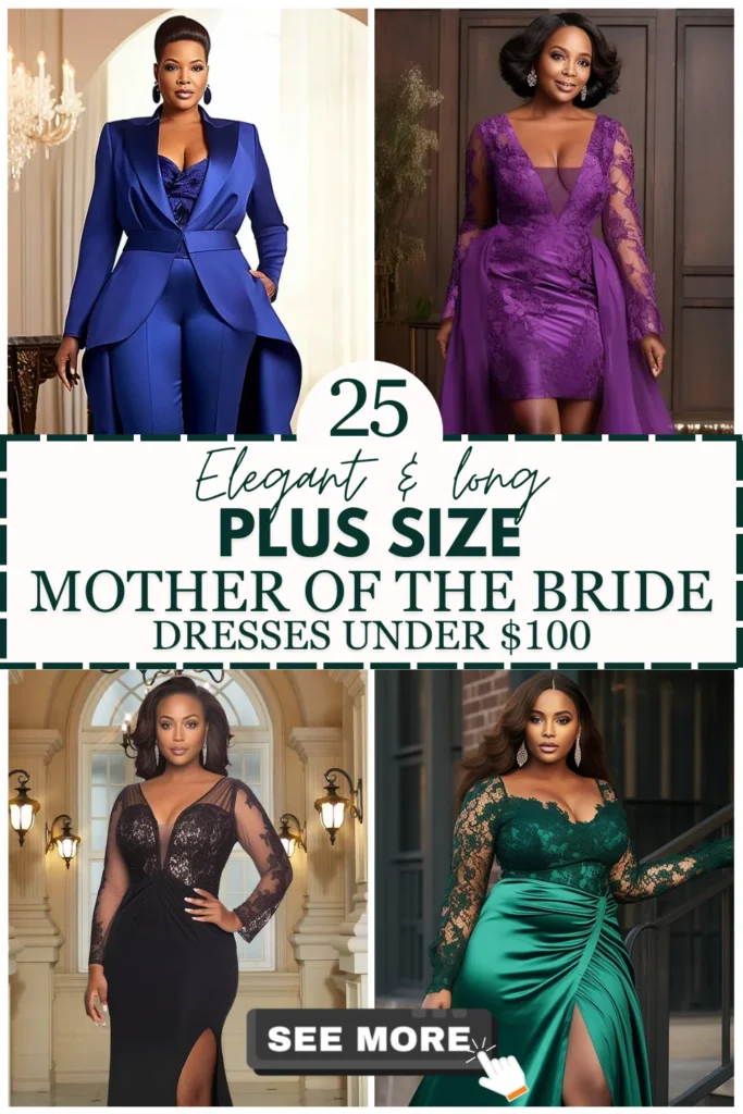 Plus Size Long Mother Of The Bride Dresses Elegant, Navy Blue, Lace Long Sleeves, Black