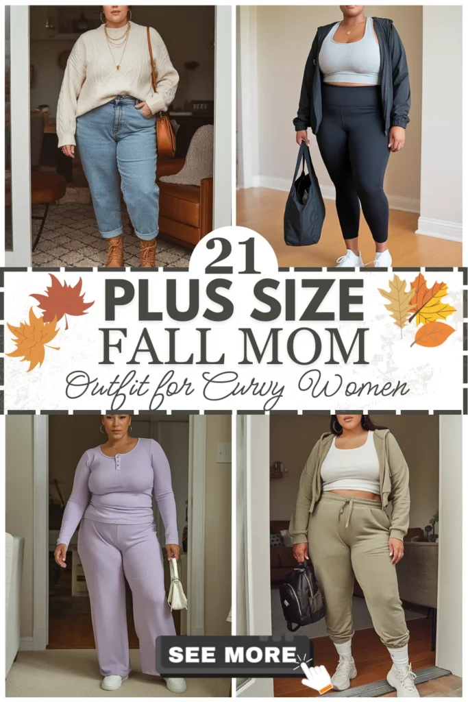 21 Plus Size Fall Mom Outfits