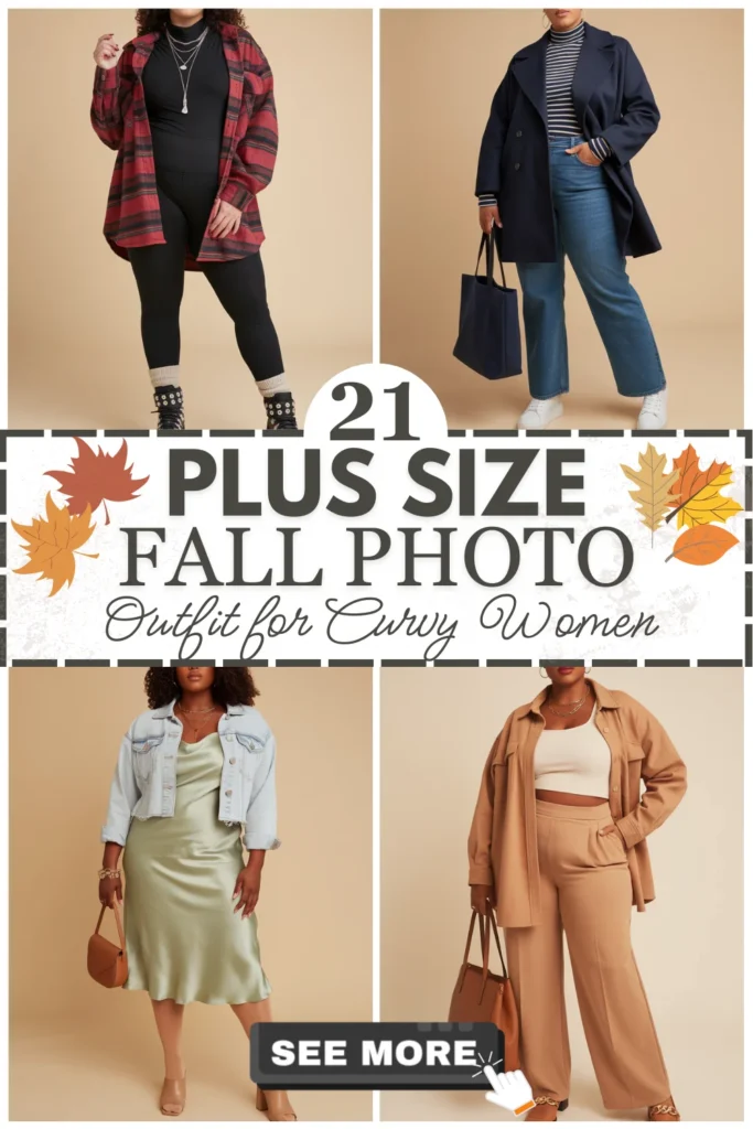 21 Plus Size Fall Photo Outfits