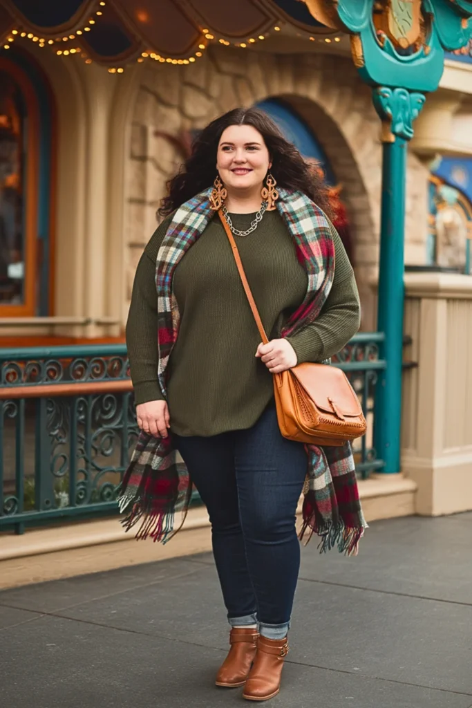 Plus Size Fall Merida Scottish Brave Disney Outfit