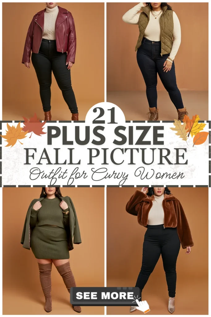 21 Plus Size Fall Picture Outfits