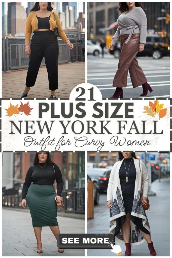 21 Plus Size New York Fall Outfits