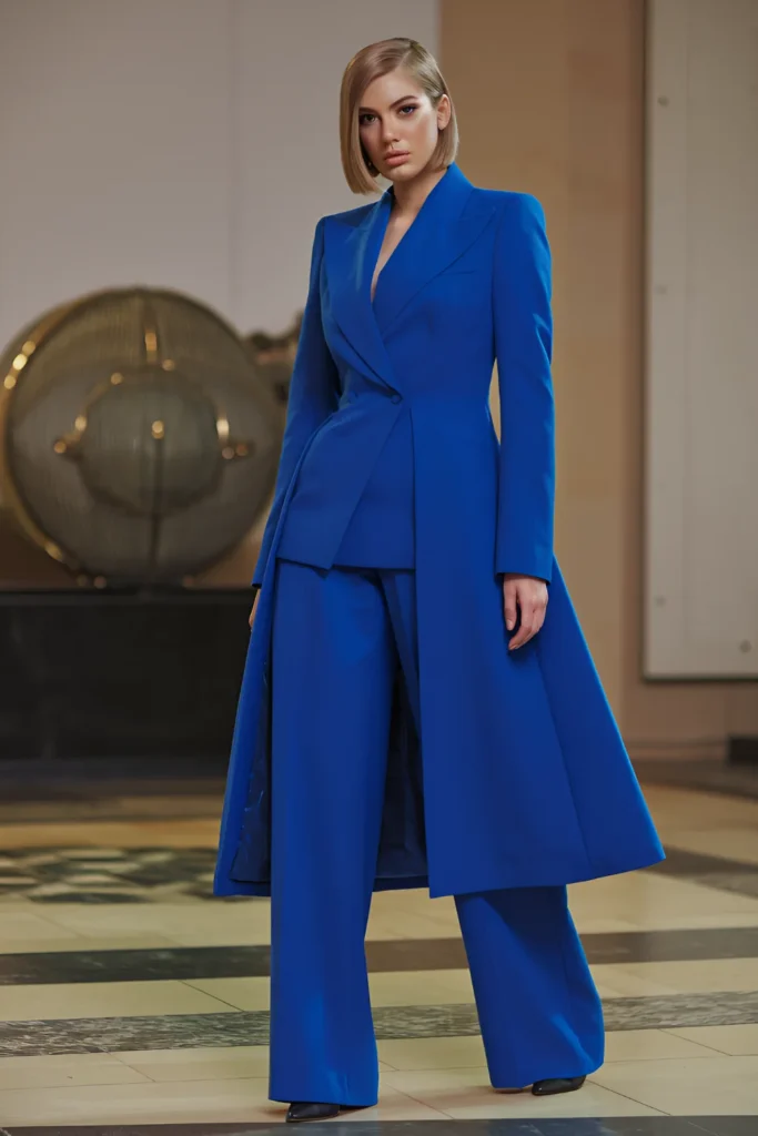 Winter sharp tailored coat Outfit