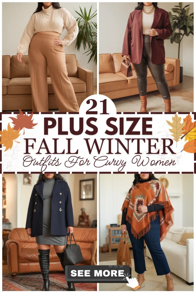 Plus Size Fall Winter Outfits