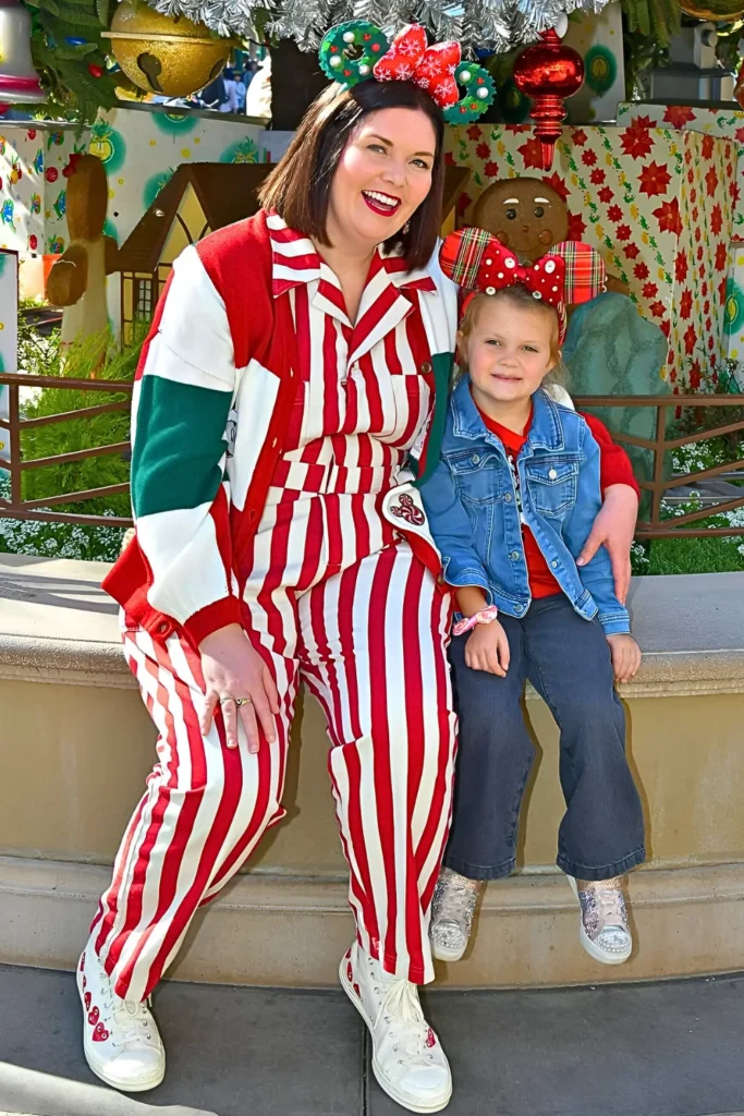 Candy Cane Holiday Disney's Main Street Stripes Look