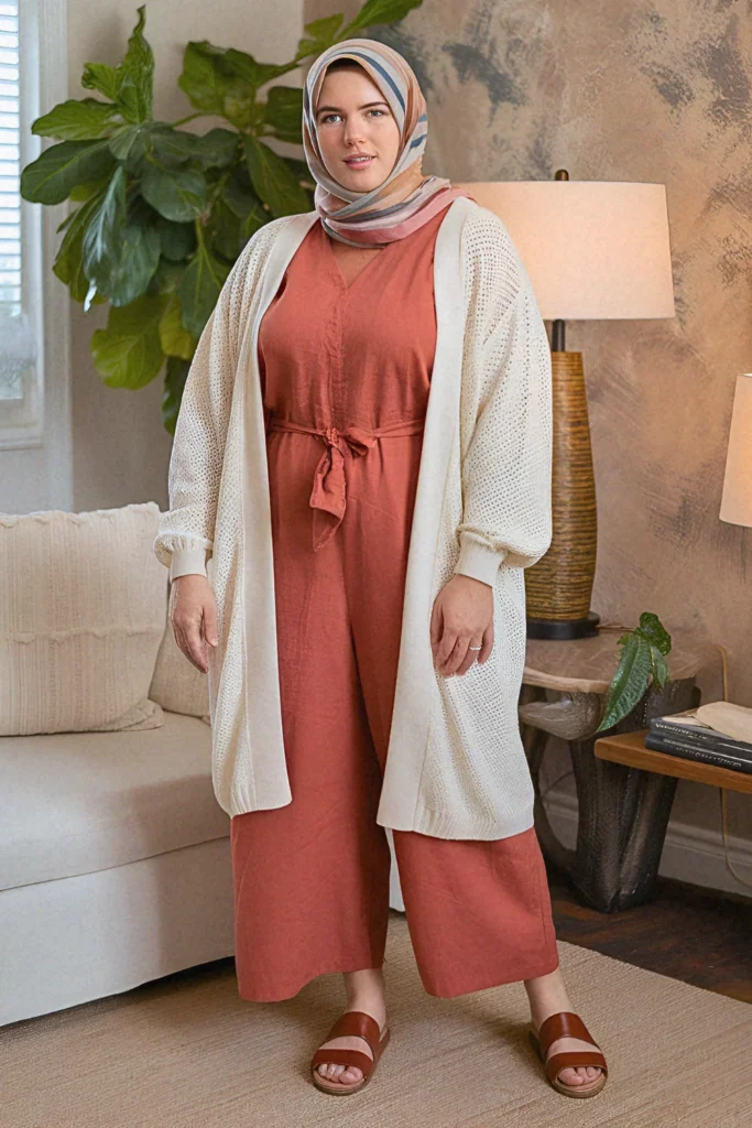 Artisan Market Cotton Jumpsuit Hijabi Outfit