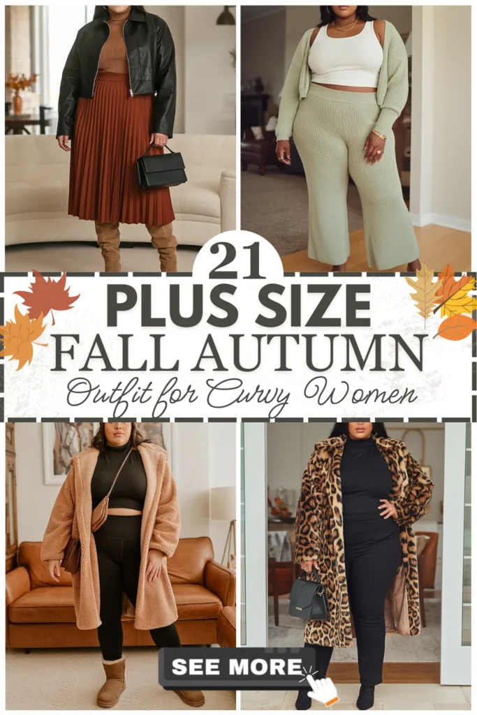 21 Plus Size Fall Autumn Outfits