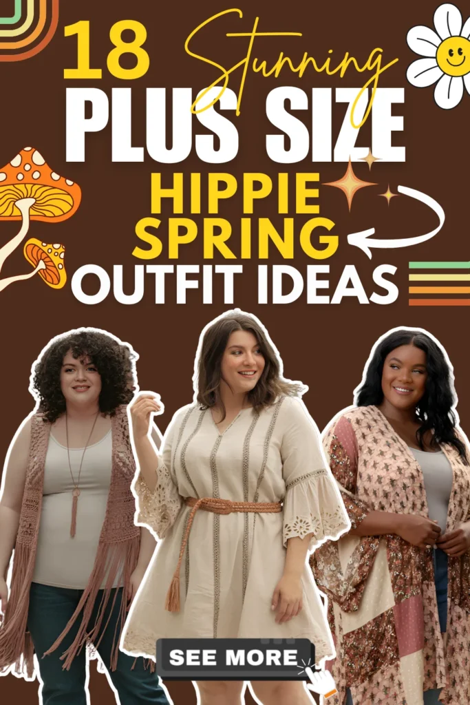 Plus Size Hippie Spring Outfits-1