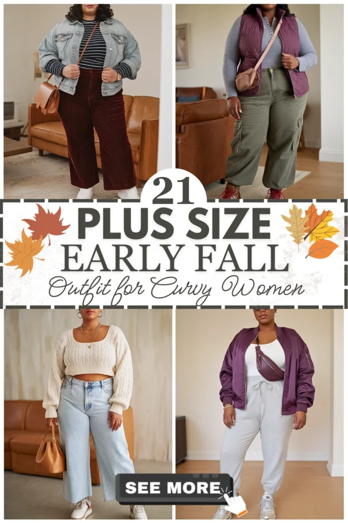 21 Plus Size Early Fall Outfits