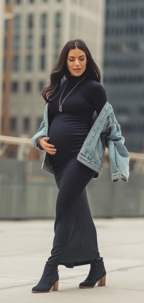 Winter Country Concert Maxi Skirt Outfit