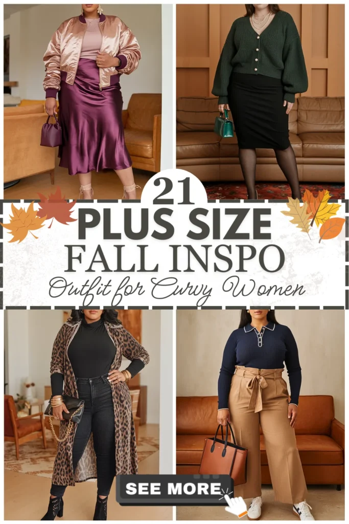 21 Plus Size Fall Inspo Outfits