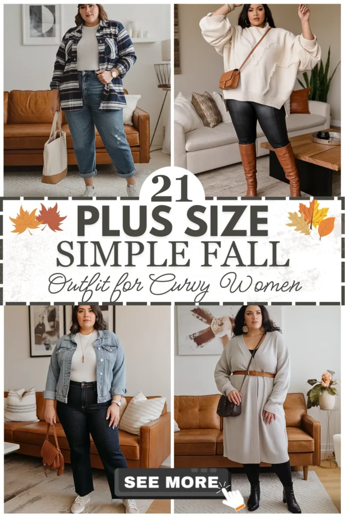 21 Plus Size Simple Fall Outfits