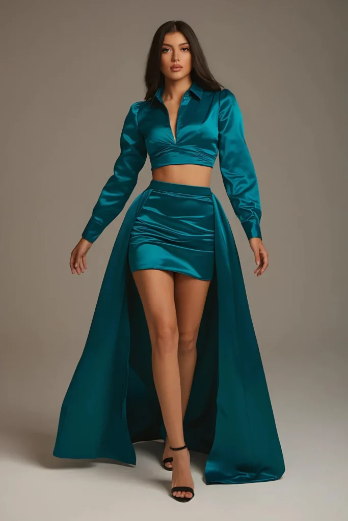 Classy New Years Eve Chic Coord Set Outfit