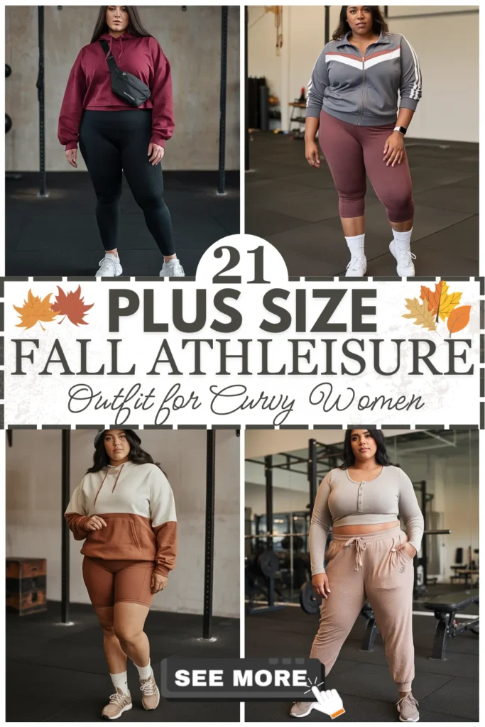 21 Plus Size Fall Athleisure Outfits