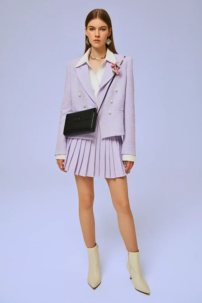 Aesthetic Chic New York Tailored Suit Spring Outfit