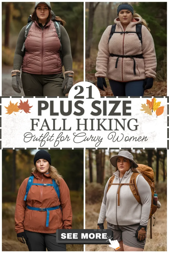 21 Plus Size Fall Hiking Outfits