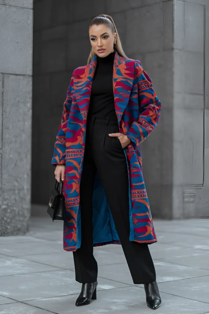 Stockholm Style Statement Coat Winter Outfits