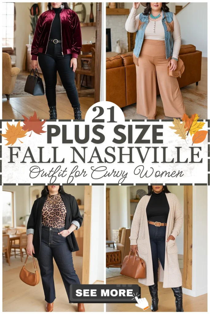 21 Plus Size Fall Nashville Outfits