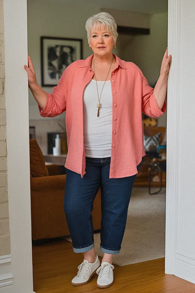 Plus Size Weekend Brunch Summer Outfit
