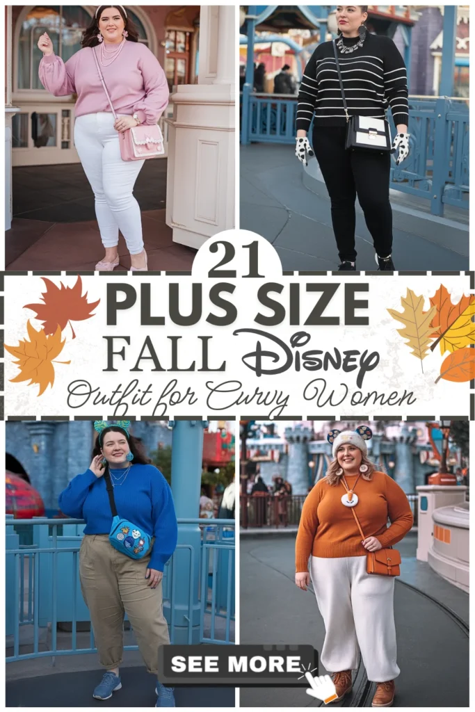 21 Plus Size Fall Disney Outfits