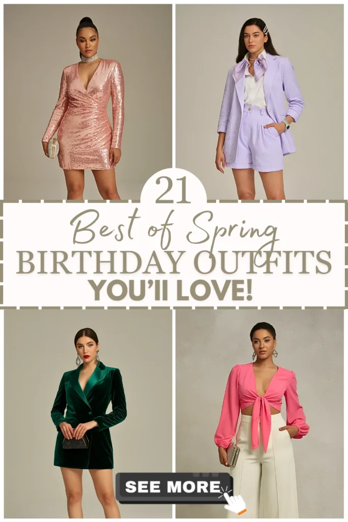 Spring Birthday Outfits