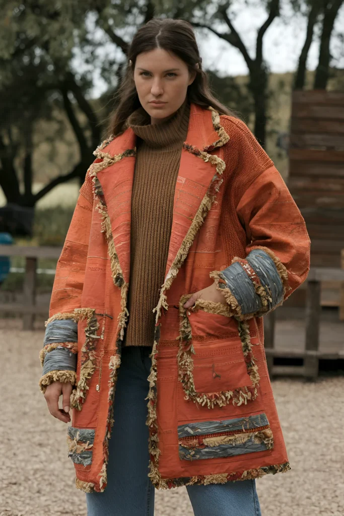 Winter Eco Inspired coat Outfit