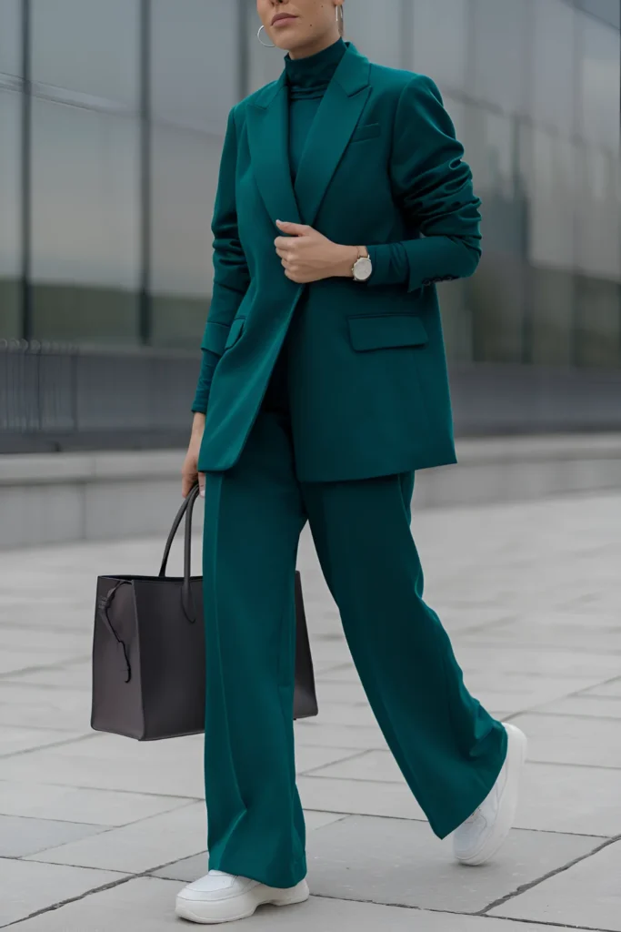 Stockholm Style Tailored Suit Winter Outfits
