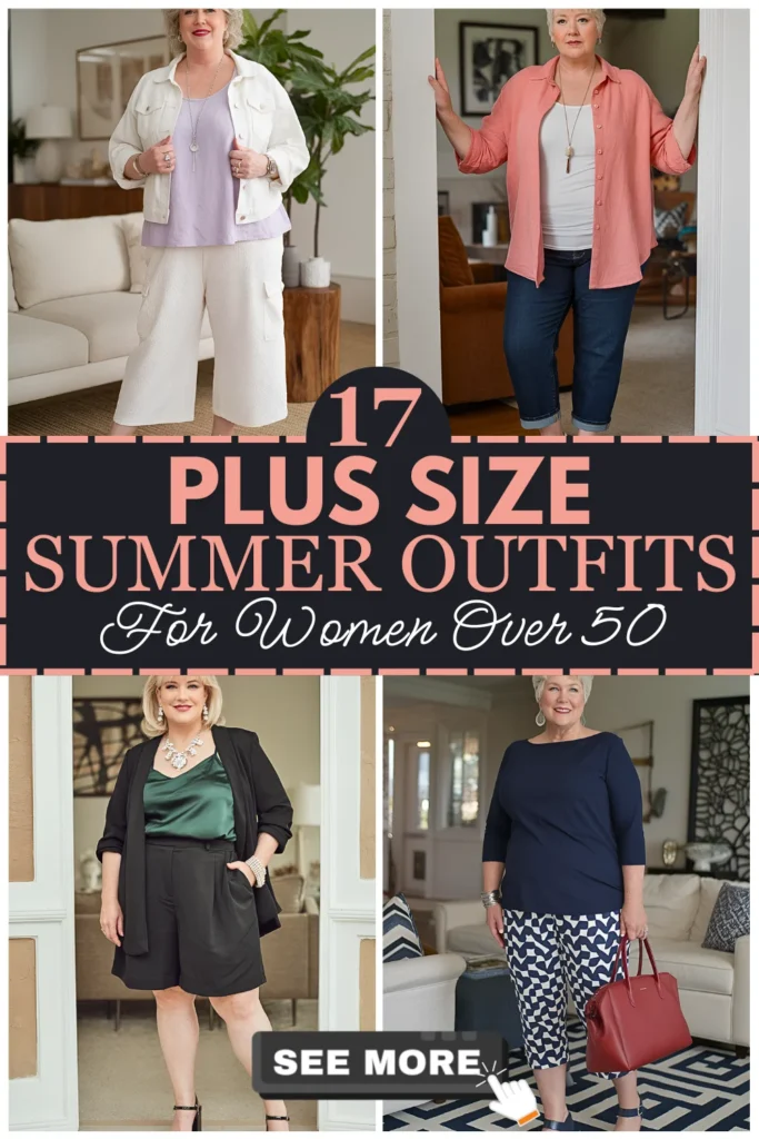 Plus Size Summer Outfits For Women Over 50(1)