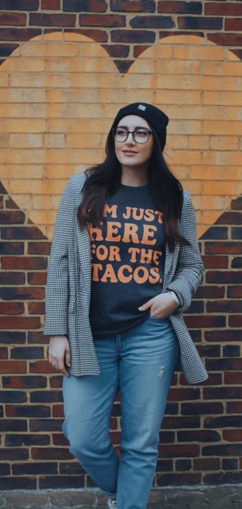 Winter Country Concert Slouchy Graphic Tee Outfit