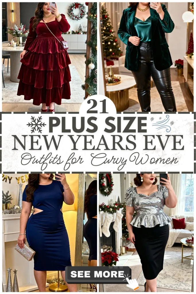 21 Plus Size New Years Eve Outfits