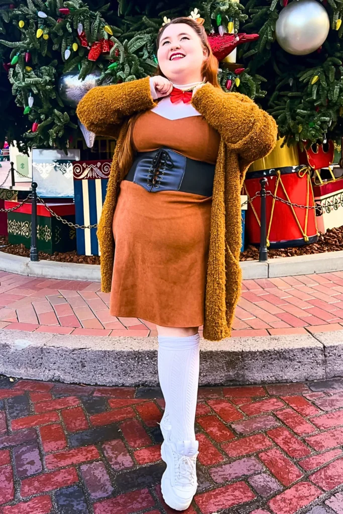 Cozy Princess Belle Winter Disney Look
