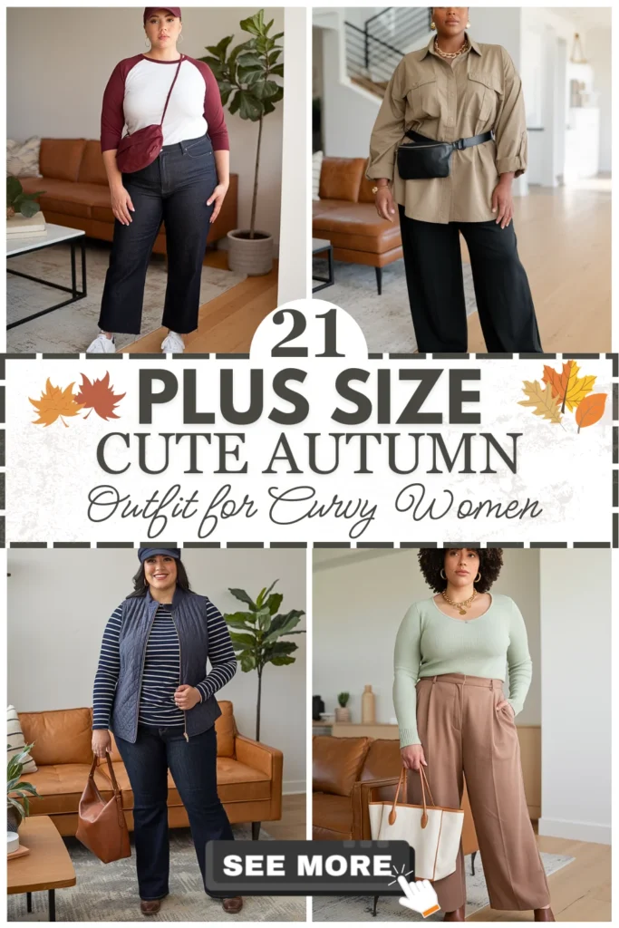 21 Plus Size Cute Autumn Outfits
